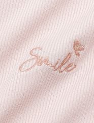 Áo thun nữ ngắn tay cổ tròn ngực thêu