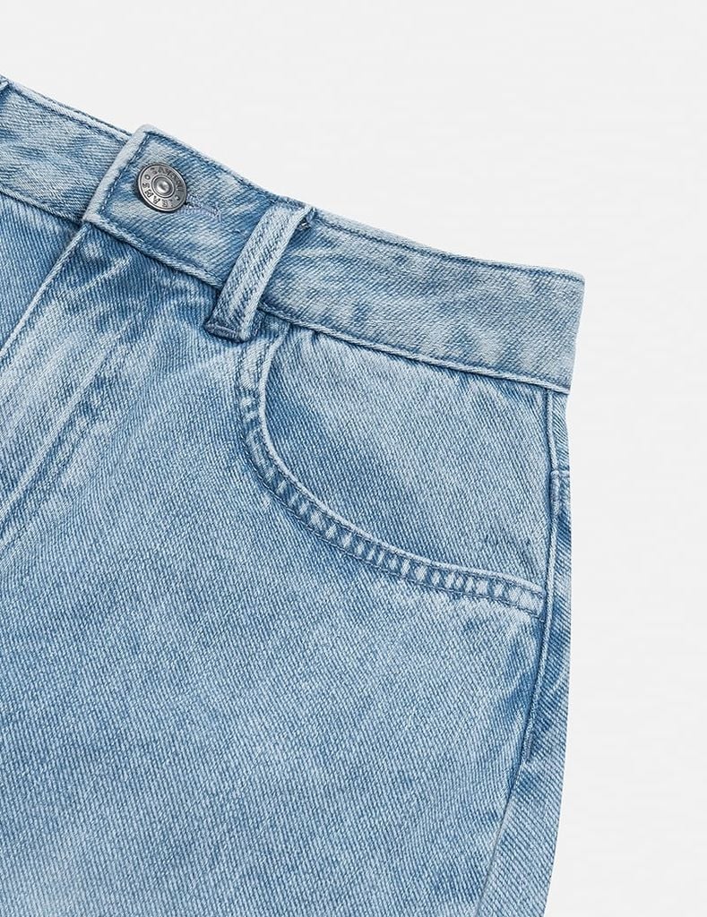 Chân váy jean nữ dáng dài