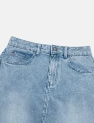 Chân váy jean nữ dáng dài