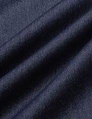 Chân váy jean nữ dáng dài vạt vắt dây chéo