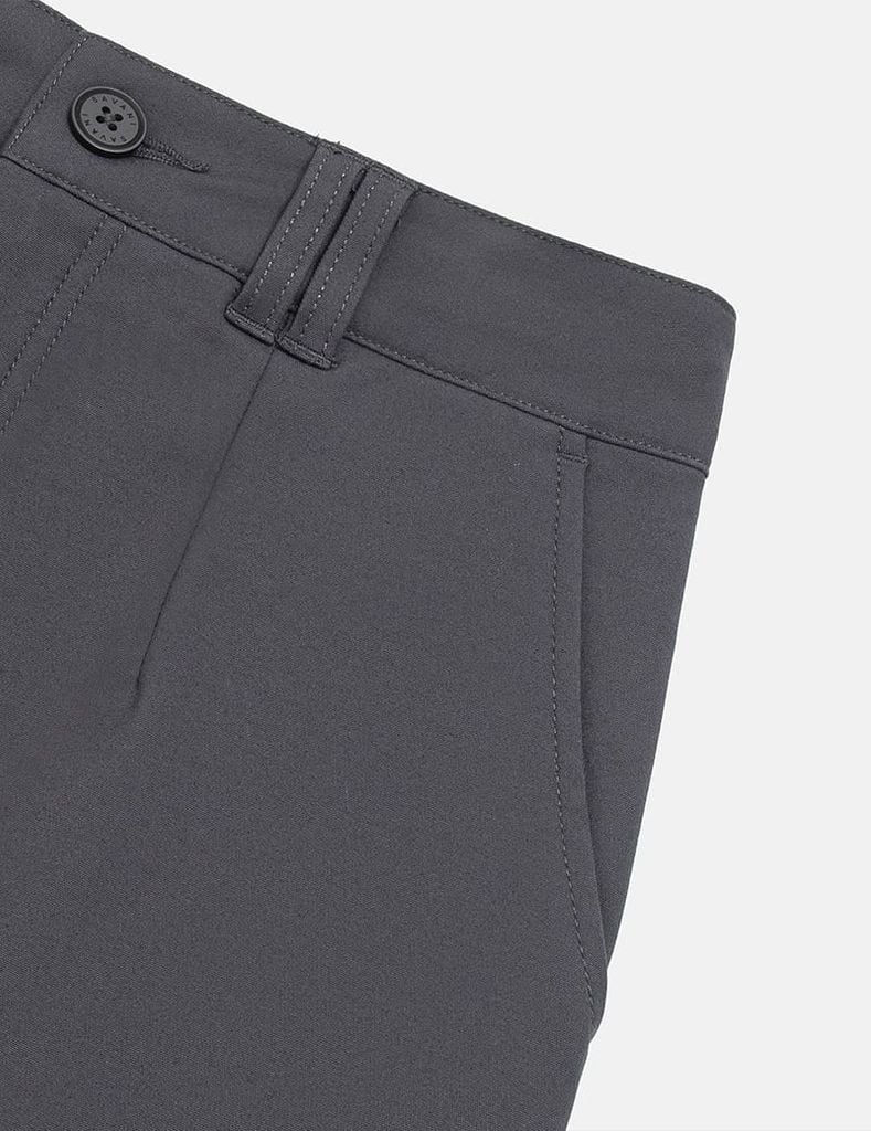Chân váy khaki nữ dáng đứng xẻ sau
