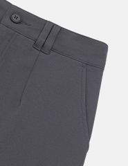 Chân váy khaki nữ dáng đứng xẻ sau