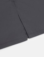 Chân váy khaki nữ dáng đứng xẻ sau