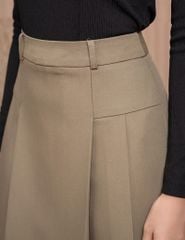 Chân váy nữ xếp ly dáng dài