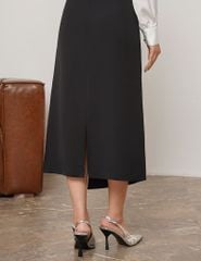 Chân váy âu nữ dáng dài vạt chéo