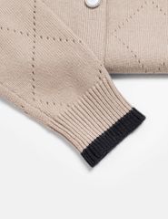 Áo khoác len nữ cổ bẻ