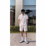  Dép quai ngang nam nữ Unisex Slipper M Masler-MT 3 sọc đen trắng với đế chống trơn và quai êm chân TD2 