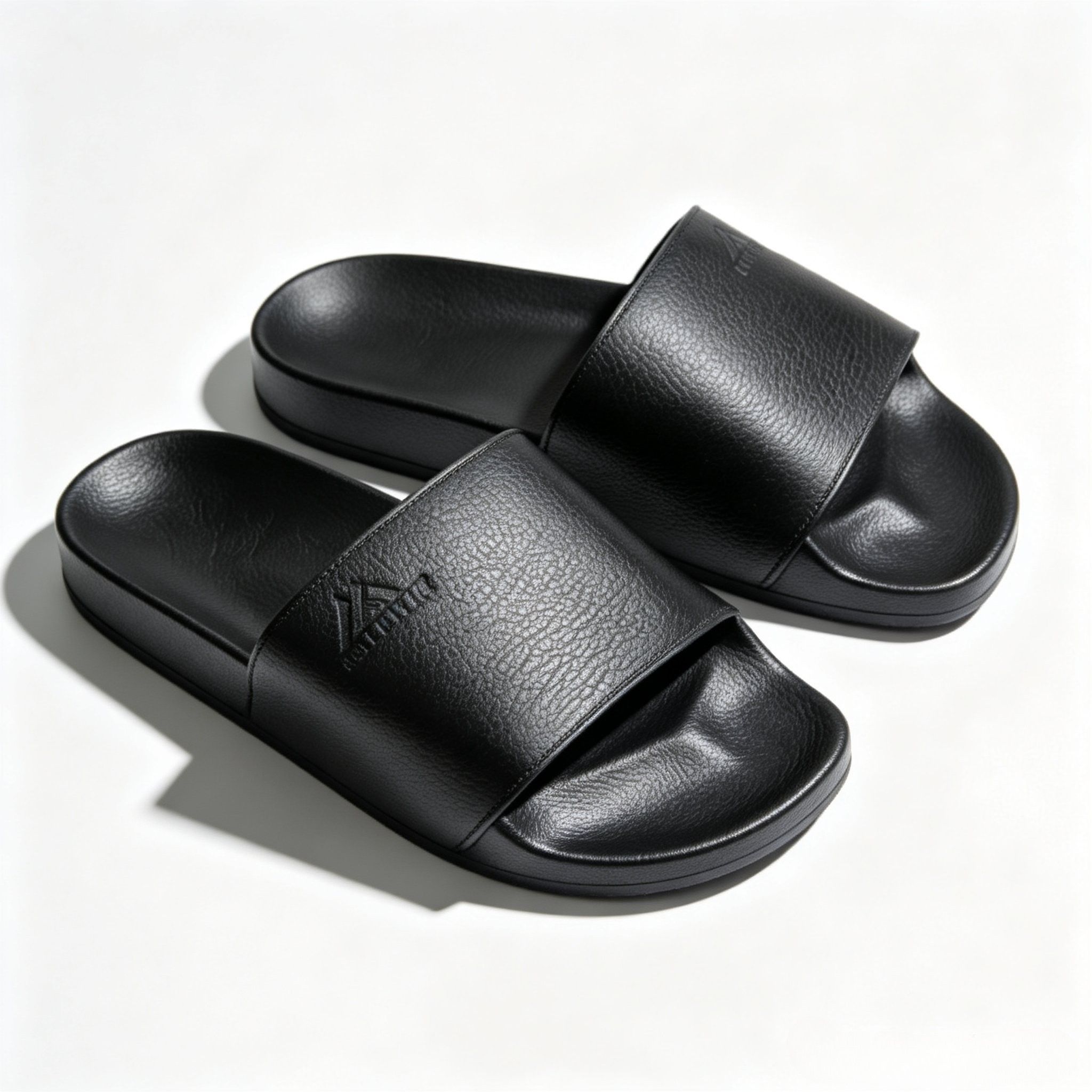  Dép Da Nam Nữ Quai Ngan M Masler-MT Kiểu Dáng Basic, Chất Liệu Đế Cao Cấp Chống Trượt Quai Da MT12 