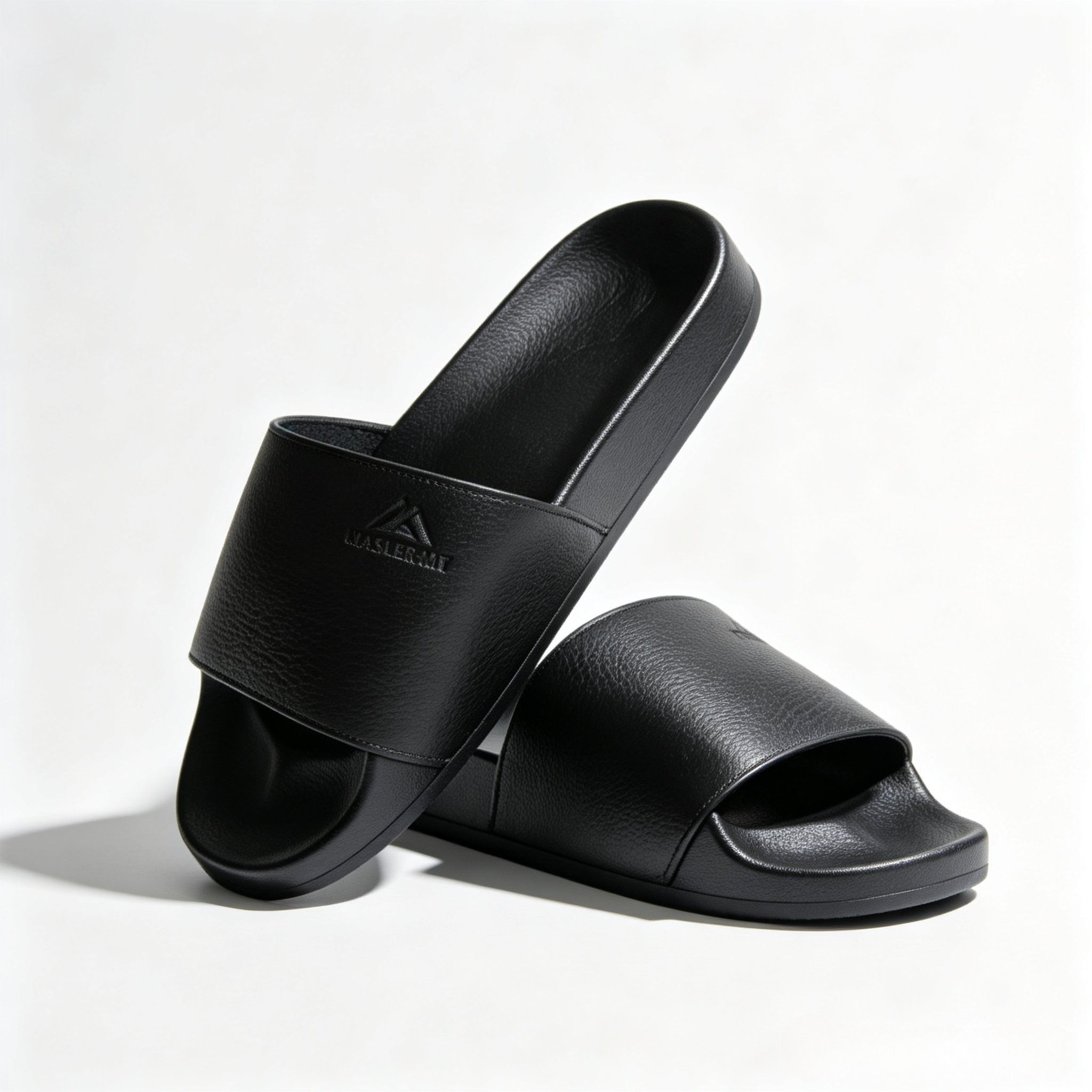  Dép Da Nam Nữ Quai Ngan M Masler-MT Kiểu Dáng Basic, Chất Liệu Đế Cao Cấp Chống Trượt Quai Da MT12 