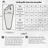  Dép Da Nam Nữ Quai Ngan M Masler-MT Da Vân Cá Sấu, Chất Liệu Đế Cao Cấp Chống Trượt Quai Da MT11 