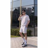  Dép quai ngang nam nữ Unisex Slipper M Masler-MT 3 sọc đen trắng với thiết kế đế chống trượt và quai êm chân DT1 