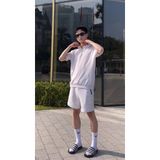  Dép quai ngang nam nữ Unisex Slipper M Masler-MT 3 sọc đen trắng với thiết kế đế chống trượt và quai êm chân DT1 