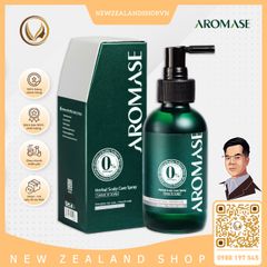 Xịt dưỡng tóc, chăm sóc da đầu khô bằng Thảo Dược AROMASE Herbal Scalp Care Spray 40ml
