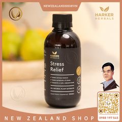 Siro giảm stress, căng thẳng thần kinh & cân bằng tâm trạng Harker Herbals Stress Relief 100ml/ 200ml