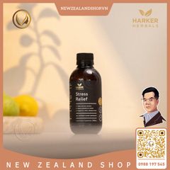 Siro giảm stress, căng thẳng thần kinh & cân bằng tâm trạng Harker Herbals Stress Relief 100ml/ 200ml