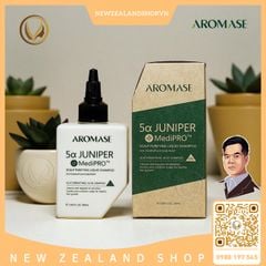 Dầu gội dạng lỏng làm sạch da đầu chuyên sâu AROMASE 5α Juniper MediPRO Scalp Purifying Liquid Shampoo 80ml