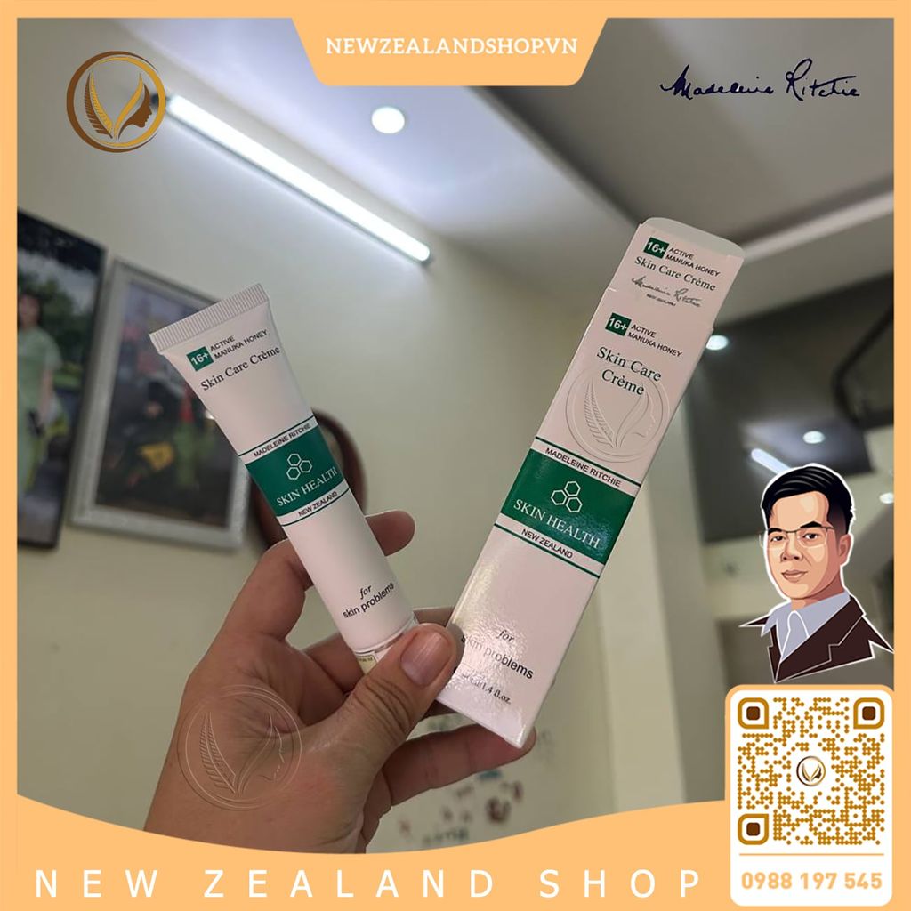 Kem mật ong manuka 16+ Madeleine Ritchie Skin Health 16+ Active Manuka Honey 80ml