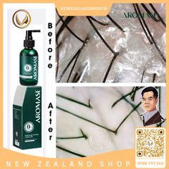 Xịt dưỡng tóc, chăm sóc da đầu khô bằng Thảo Dược AROMASE Herbal Scalp Care Spray 40ml