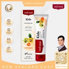 Kem đánh răng hữu cơ cho bé hương trái cây Red Seal Kids Toothpaste Gel Tutti Frutti 70g