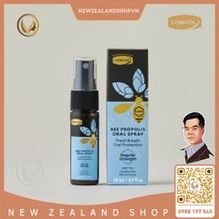 Xịt họng keo ong Comvita Bee Propolis Oral Spray Regular Strength 20ml