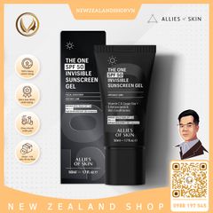 Kem chống nắng dạng gel Allies Of Skin The One SPF 50 Invisible Sunscreen Gel 50ml