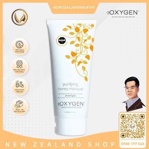 Mặt nạ mật ong manuka và hoa bia cho mọi loại da OXYGEN Purifying Honey Masque 100ml