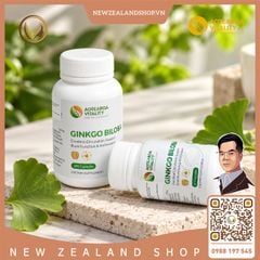 Viên uống bổ não, tăng cường trí nhớ Aotearoa Vitality Ginkgo Biloba 100 viên