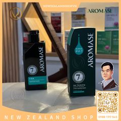 Dầu gội làm dày tóc dành cho tóc mỏng, ngăn rụng và giúp mọc tóc AROMASE Hair Volumizing Shampoo 400ml