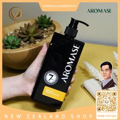 Dầu gội trị gàu, giảm dầu nhờn viêm da đầu và ngăn bết tóc AROMASE Oily Scalp Balancing Shampoo 400ml