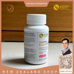 Kẹo sữa non hỗ trợ miễn dịch và đường ruột cho bé Aotearoa Vitality Chewable Colostrum 100 viên