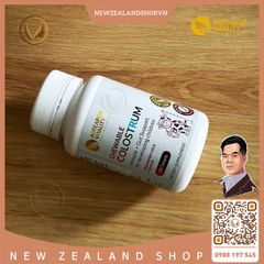 Kẹo sữa non hỗ trợ miễn dịch và đường ruột cho bé Aotearoa Vitality Chewable Colostrum 100 viên