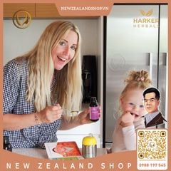 Siro tăng sức đề kháng & giảm ốm vặt cho bé Harker Herbals Children’s Vira Guard 100ml