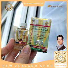 Dầu gió thiên nhiên hiệu con gấu Nature Nano Oil 8ml