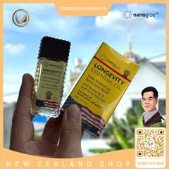 Dầu gió vàng con lăn Trường Thọ Nanogize Longevity Essential Oil 21ml