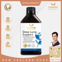 Siro giảm ho, hỗ trợ bổ phổi chuyên sâu Harker Herbals Deep Lung Support 250ml