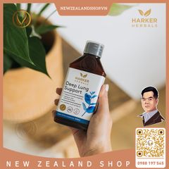 Siro giảm ho, hỗ trợ bổ phổi chuyên sâu Harker Herbals Deep Lung Support 250ml