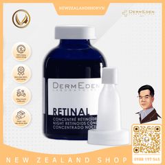 Tinh chất trẻ hoá da, giảm nếp nhăn DermEden Retinal Night Retinoids Concentrate 6% 30ml