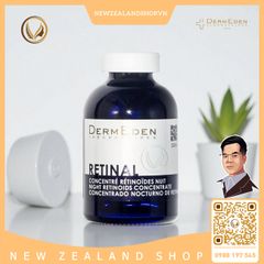 Tinh chất trẻ hoá da, giảm nếp nhăn DermEden Retinal Night Retinoids Concentrate 6% 30ml