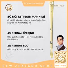 Tinh chất trẻ hoá da, giảm nếp nhăn DermEden Retinal Night Retinoids Concentrate 6% 30ml