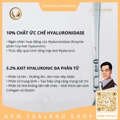 Tinh chất làm đầy nếp nhăn, căng mịn da DermEden Hyal-Filler Plumping & Moisturising Concentrate 15% 30ml