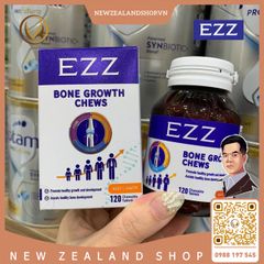 Viên nhai canxi tăng chiều cao và phát triển xương EZZ Bone Growth Chews 120 viên