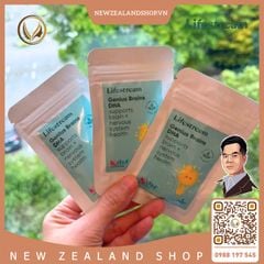 Viên uống bổ não, tăng cường trí nhớ tập trung cho trẻ em Lifestream Genius Brains DHA Kids 30 viên