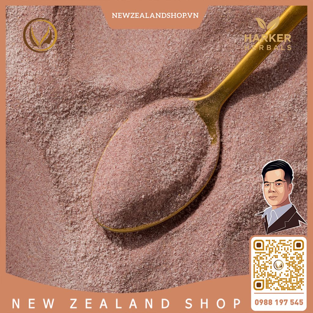Bột cân bằng hệ vi sinh đường ruột 3 trong 1 Harker Herbals GutBiome Balance 130g