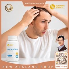 Viên uống kích thích mọc tóc nhanh, ngăn rụng tóc Aotearoa Vitality DHT Blocker 60 viên