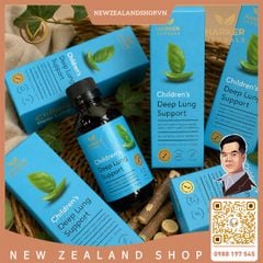 Siro bổ phổi, giảm ho chuyên sâu cho trẻ em Harker Herbals Children’s Deep Lung Support 150ml