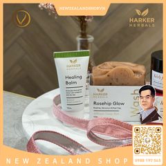 Cao xoa dịu vết thương, phục hồi da khô, môi nứt nẻ và côn trùng cắn Harker Herbals Healing Balm 30ml