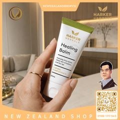 Cao xoa dịu vết thương, phục hồi da khô, môi nứt nẻ và côn trùng cắn Harker Herbals Healing Balm 30ml