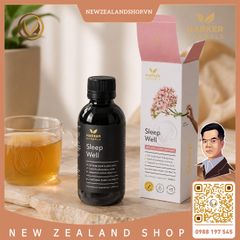 Siro ngủ ngon, hỗ trợ dễ ngủ và giúp ngủ sâu giấc Harker Herbals Sleep Well 200ml