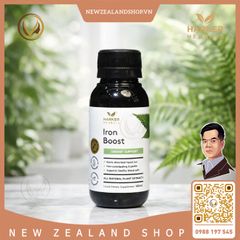 Siro bổ máu, cấp sắt cho mẹ bầu & người thiếu máu Harker Herbals Iron Boost 100ml