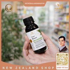 Siro bổ máu, cấp sắt cho mẹ bầu & người thiếu máu Harker Herbals Iron Boost 100ml